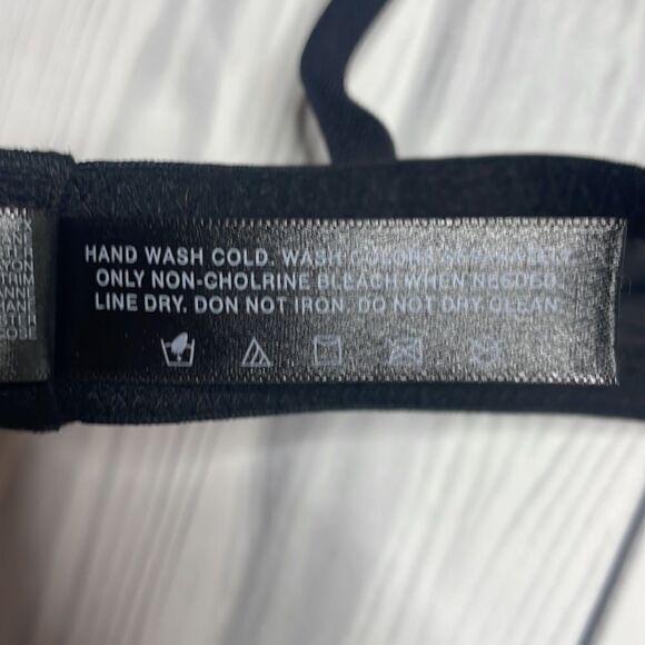 Natori Pure Luxe Contour Bra Black Wireleas bra 32D - Picture 8 of 9